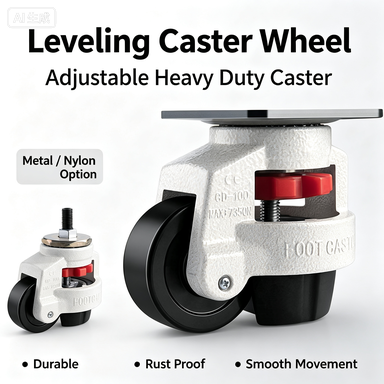 Furniture Leveling Hardware - Wytrzymałe kółko poziomujące 40F 60F 80F
