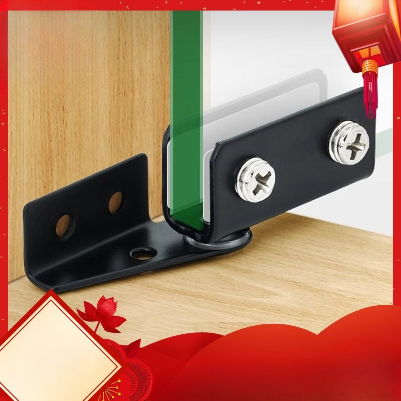 Furniture Hardware Display - Nieperforowany zawias do szklanych drzwi, zawias