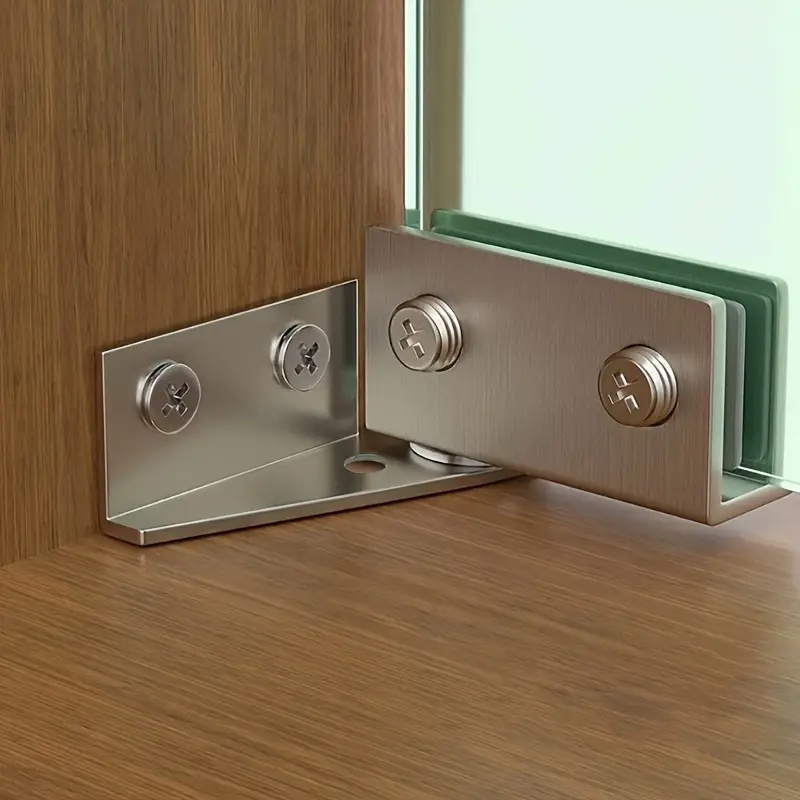 2 szt. Zawiasy do szklanych dr – Furniture Hardware Display recenzja i cena