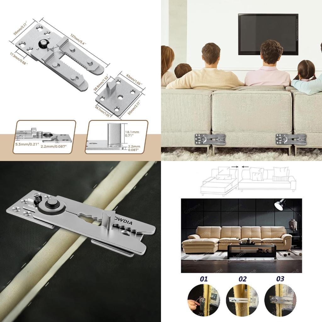 6 szt. Uniwersalne łączniki do – Furniture Interlocking Hardware recenzja i cena