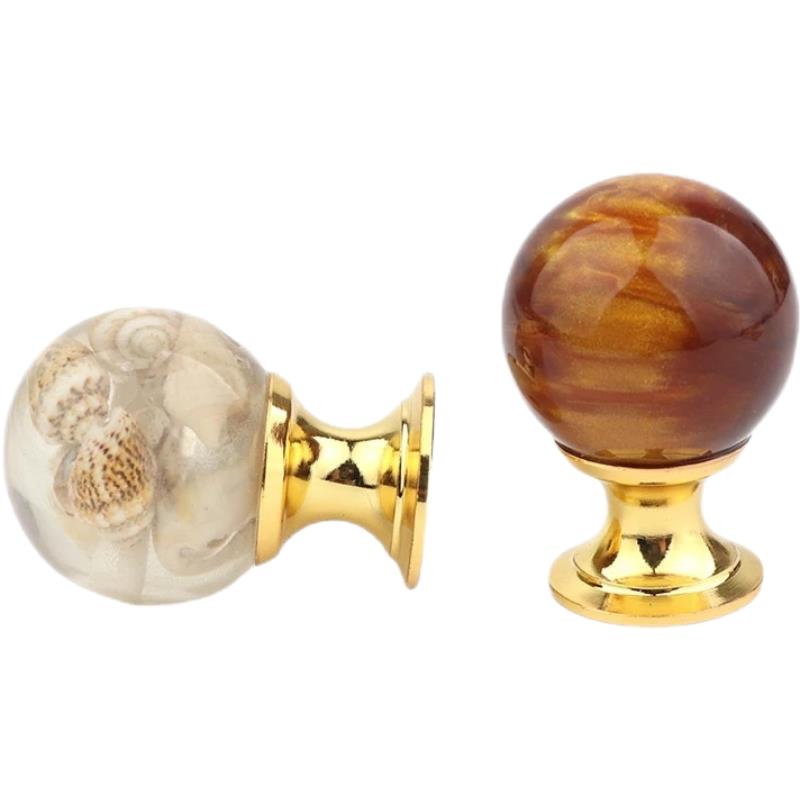 Gałki do szafek z bursztynową  – Drawer Pull Gold recenzja i cena