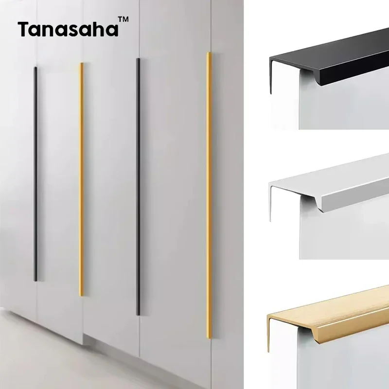 Ukryte uchwyty meblowe Matowe  – Drawer Pull Gold recenzja i cena