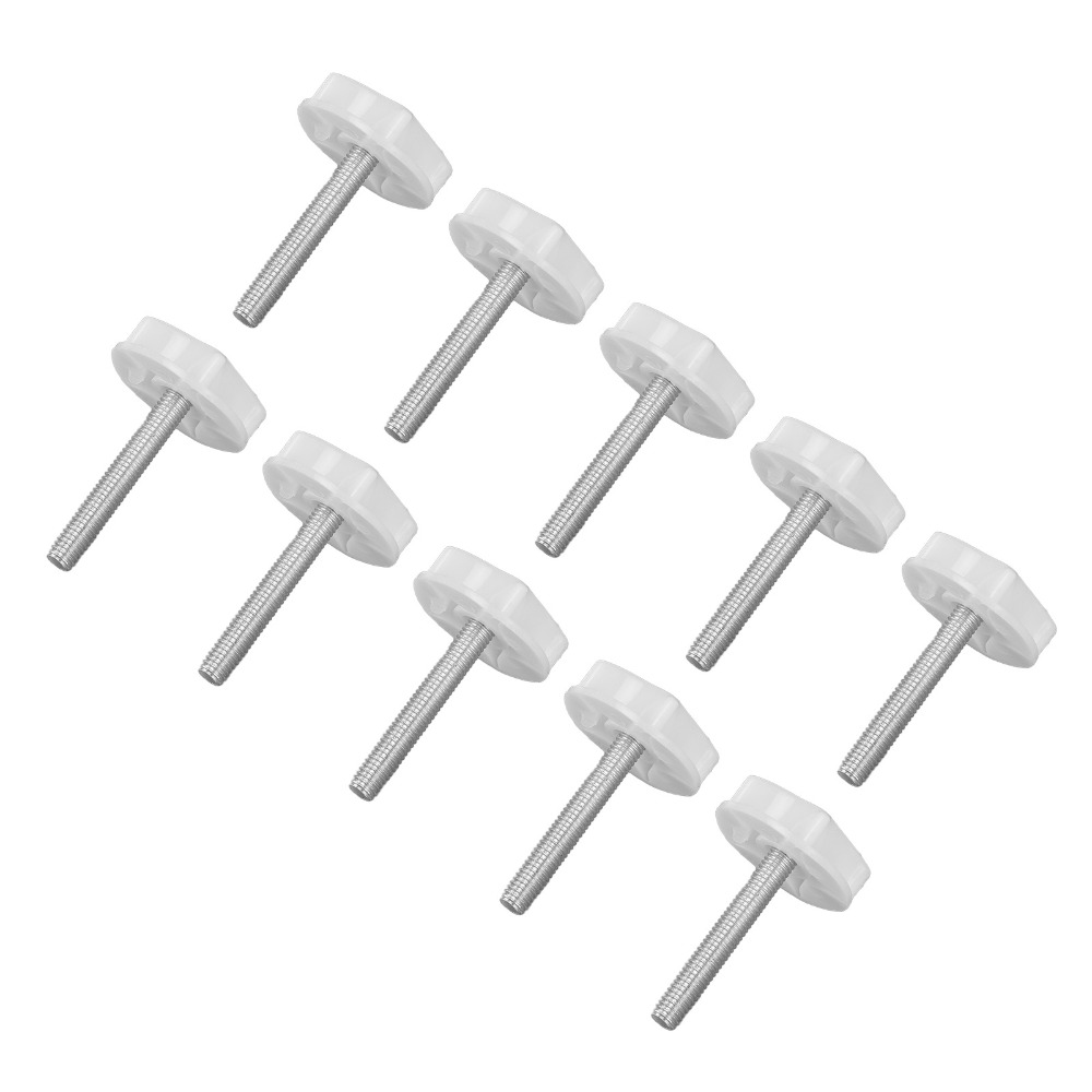 10 szt. Białe, regulowane nóżk – Furniture Leveling Hardware recenzja i cena