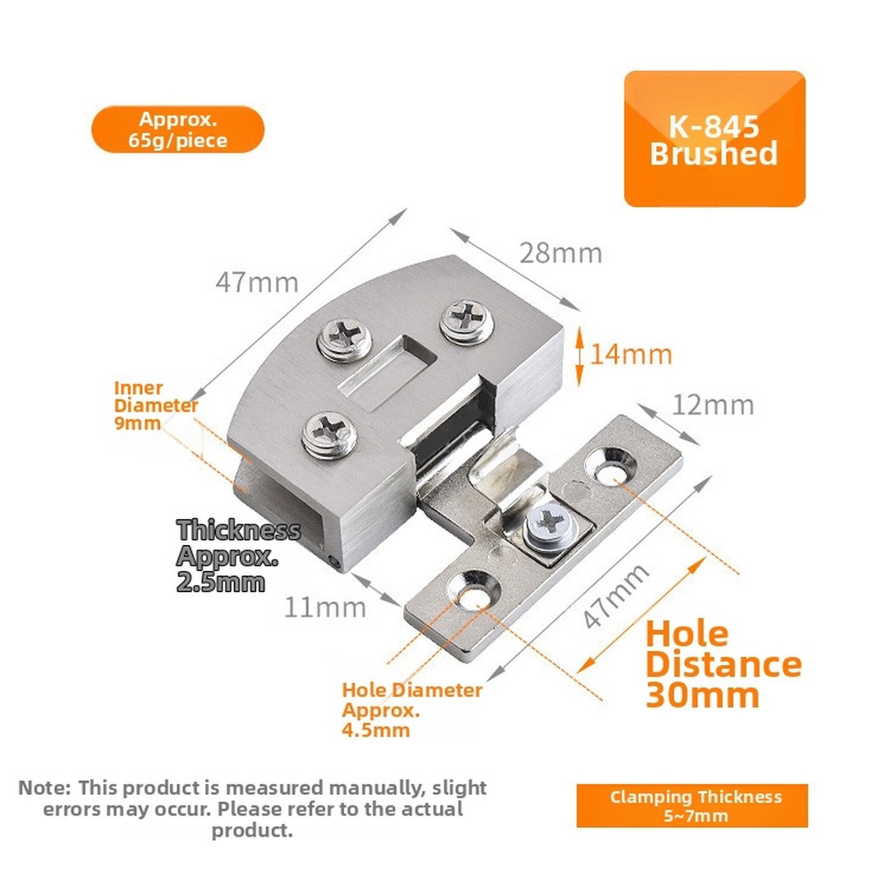 Zawiasy do szklanych drzwi sza – Furniture Hardware Display recenzja i cena