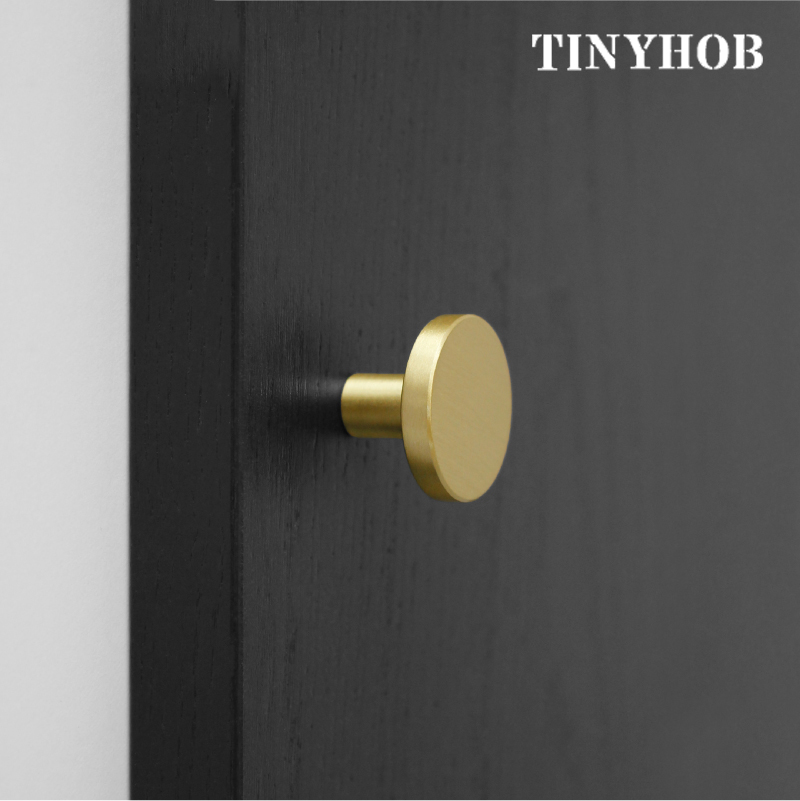 Okrągłe mosiężne gałki do komo – Drawer Pull Gold recenzja i cena